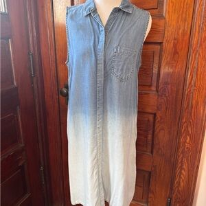 Beachlunchlounge Blue Denim Dress